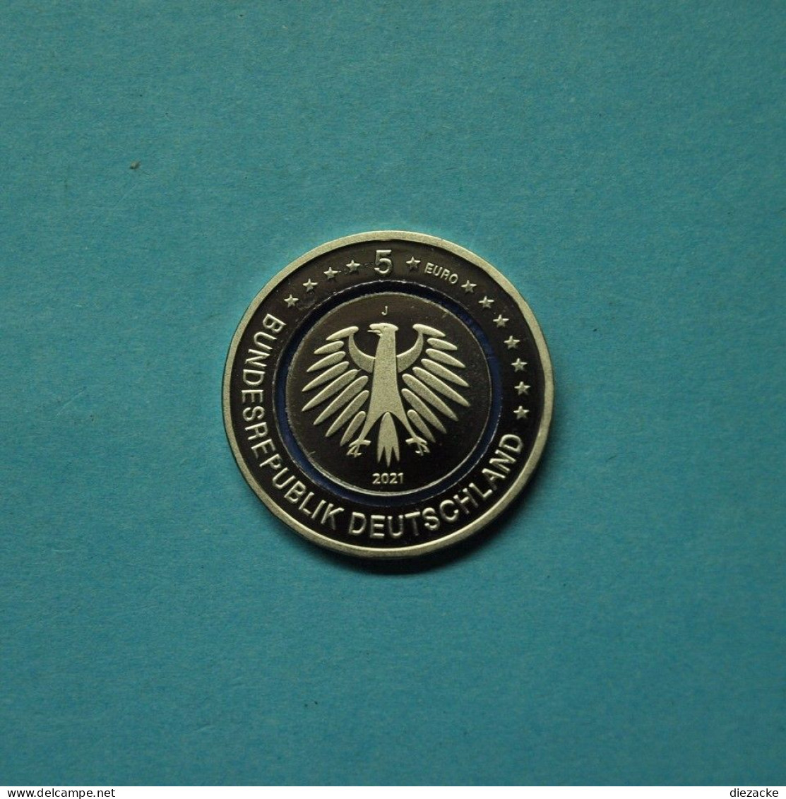 Bund 2021 J 5 Euro "Polare Zone" PP (M5339 - Gedenkmünzen