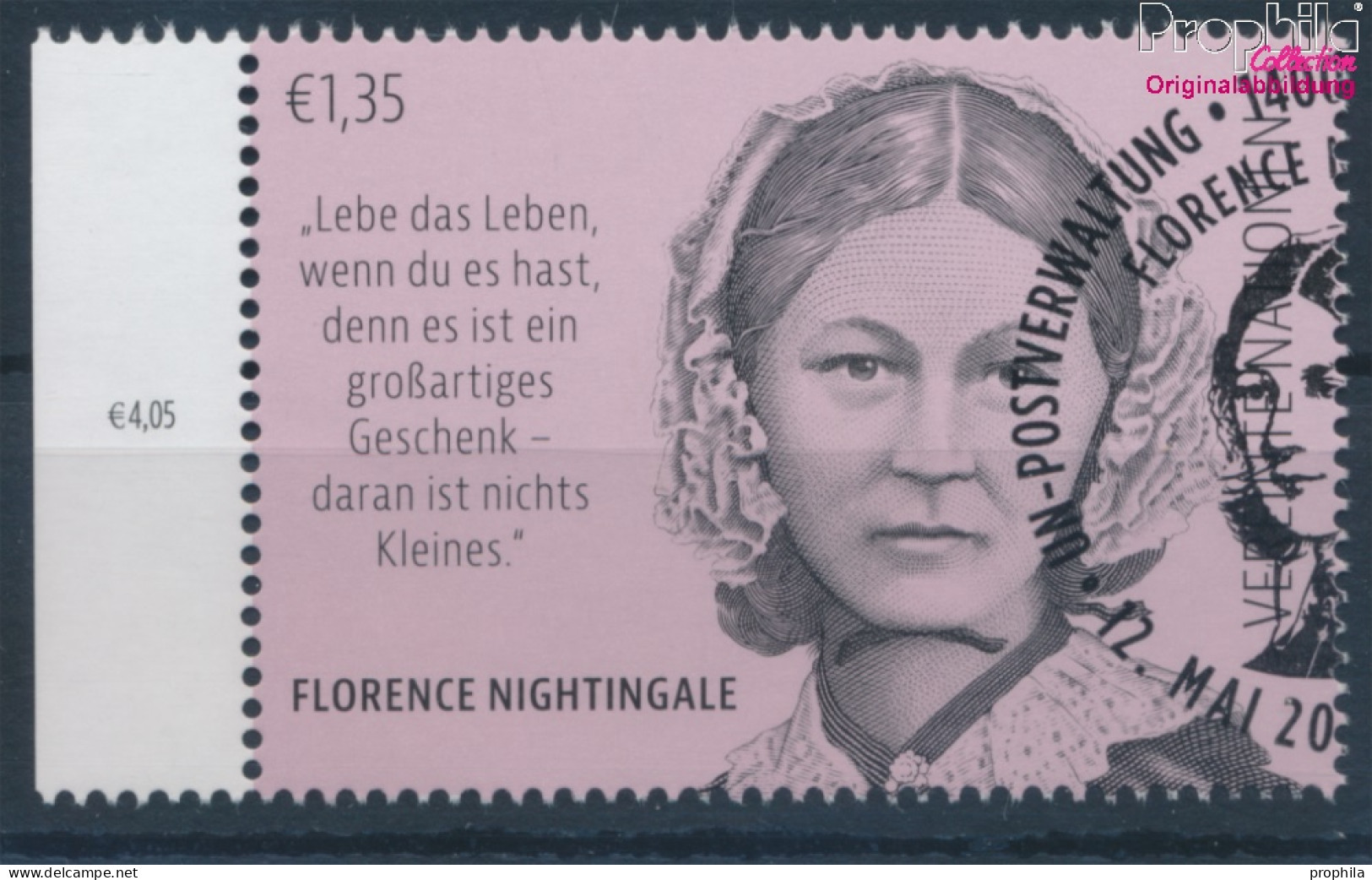 UNO - Wien 1086 (kompl.Ausg.) Gestempelt 2020 Florence Nightingale (10357186 - Gebruikt