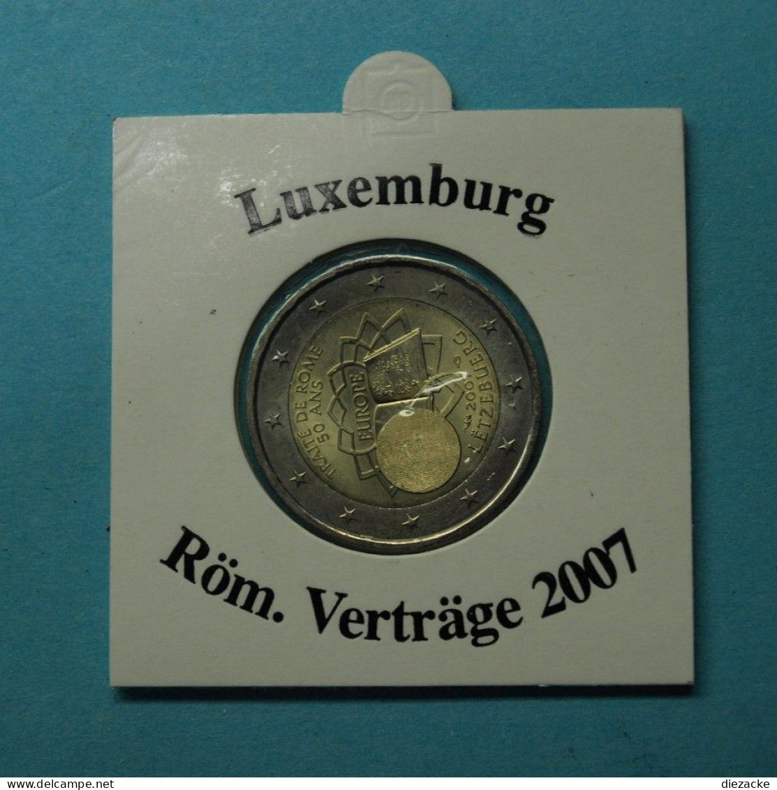 Luxemburg 2007 2 Euro Römische Verträge ST (M5347 - Luxemburgo