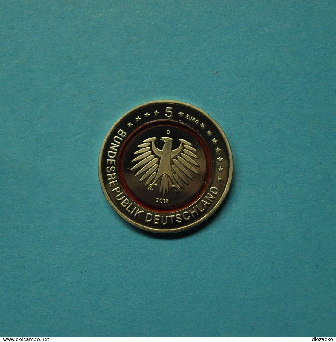 Bund 2018 D 5 Euro "Subtropische Zone" PP (M5340 - Gedenkmünzen