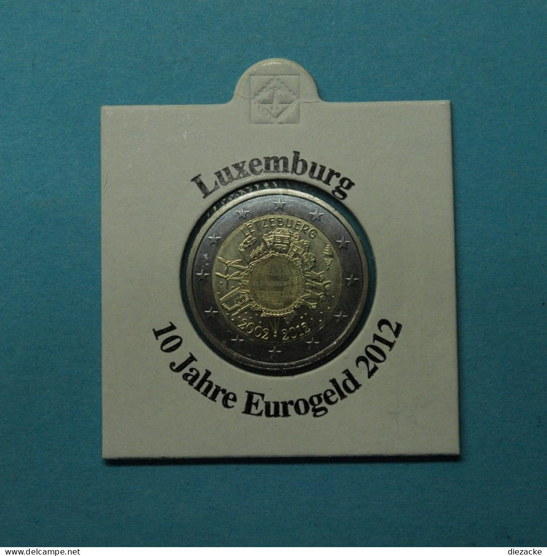 Luxemburg 2012 2 Euro 10 Jahre Euro Bargeld ST (M5343 - Luxembourg