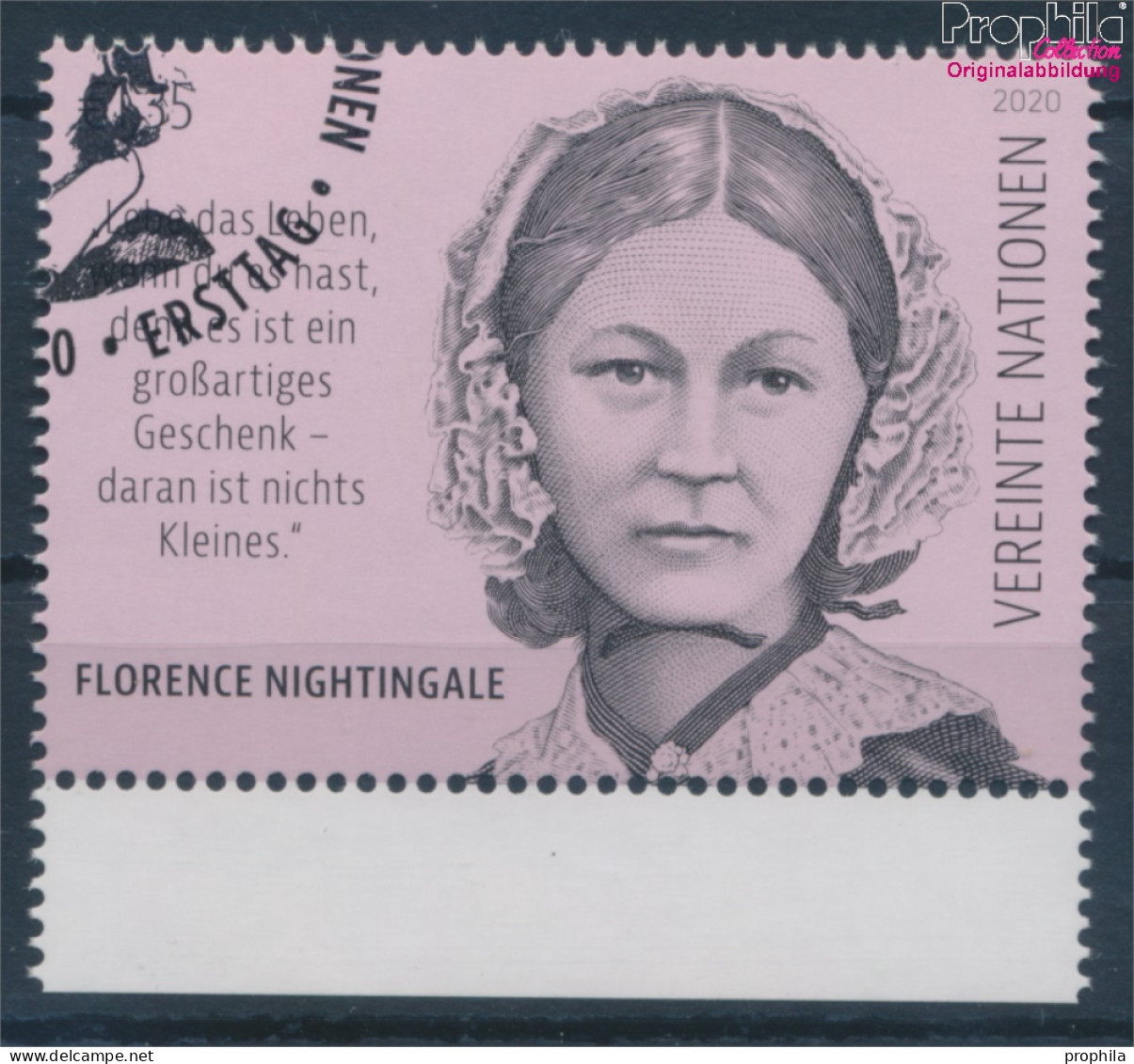UNO - Wien 1086 (kompl.Ausg.) Gestempelt 2020 Florence Nightingale (10357189 - Gebraucht