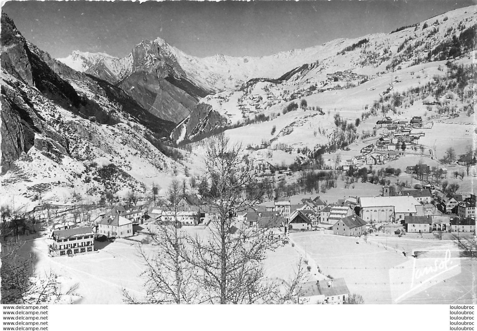 VALLOIRE  GALIBIER  VUE GENERALE ET LE PERRON DES ENCOMBRES - Altri & Non Classificati