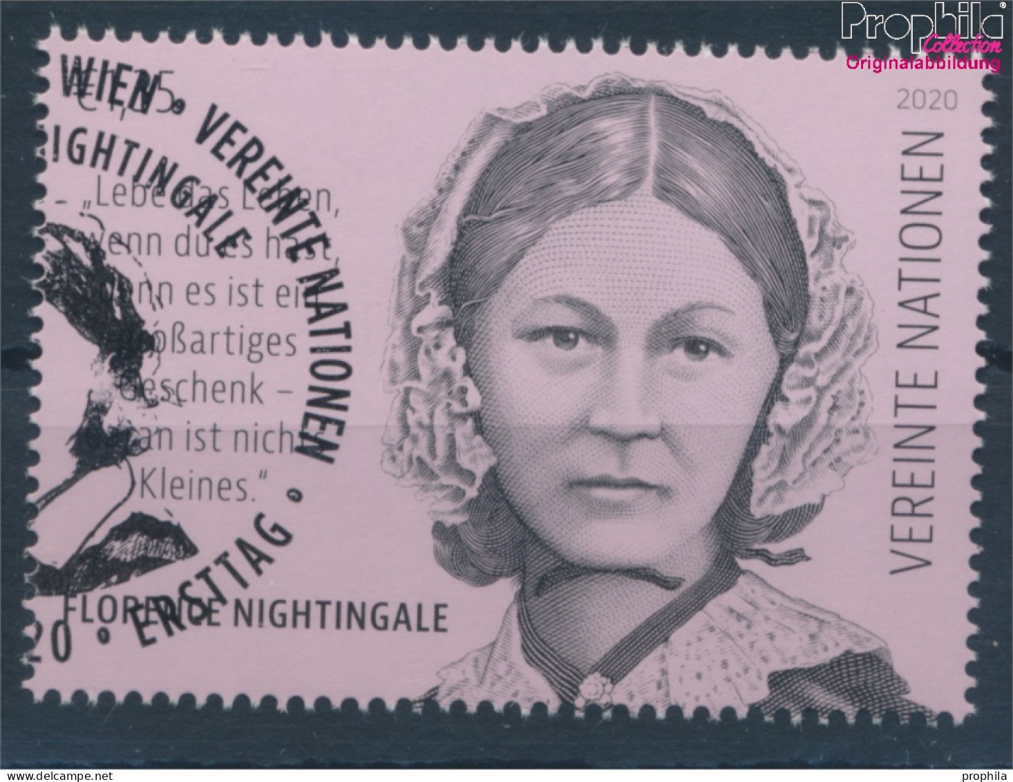 UNO - Wien 1086 (kompl.Ausg.) Gestempelt 2020 Florence Nightingale (10357191 - Oblitérés