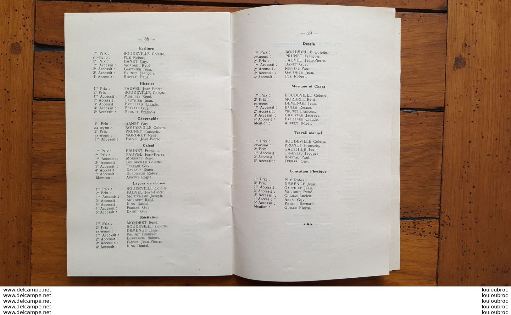 COLLEGE DE MEAUX DISTRIBUTION SOLENNELLE DES PRIX 1935 M. GEORGES LUGOL  LIVRET DE 47 PAGES AVEC TOUS LES NOMS - Historische Dokumente