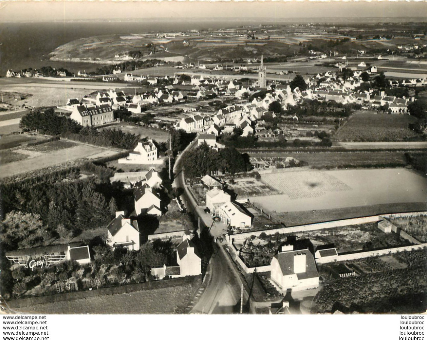 PLOUGASNOU VUE GENERALE AERIENNE - Plougasnou