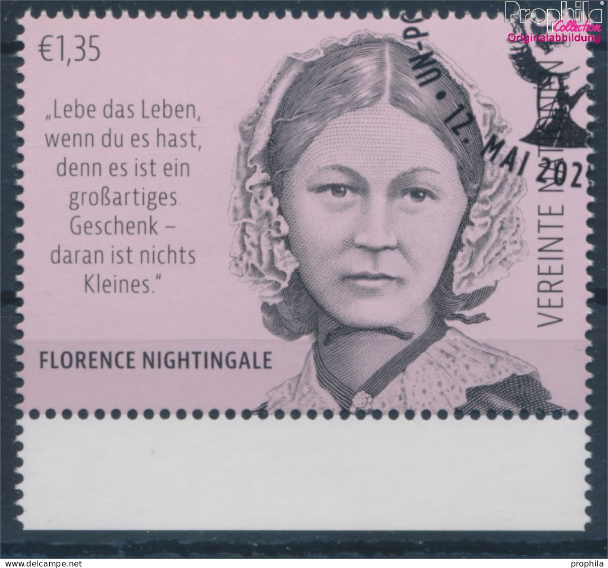 UNO - Wien 1086 (kompl.Ausg.) Gestempelt 2020 Florence Nightingale (10357194 - Used Stamps