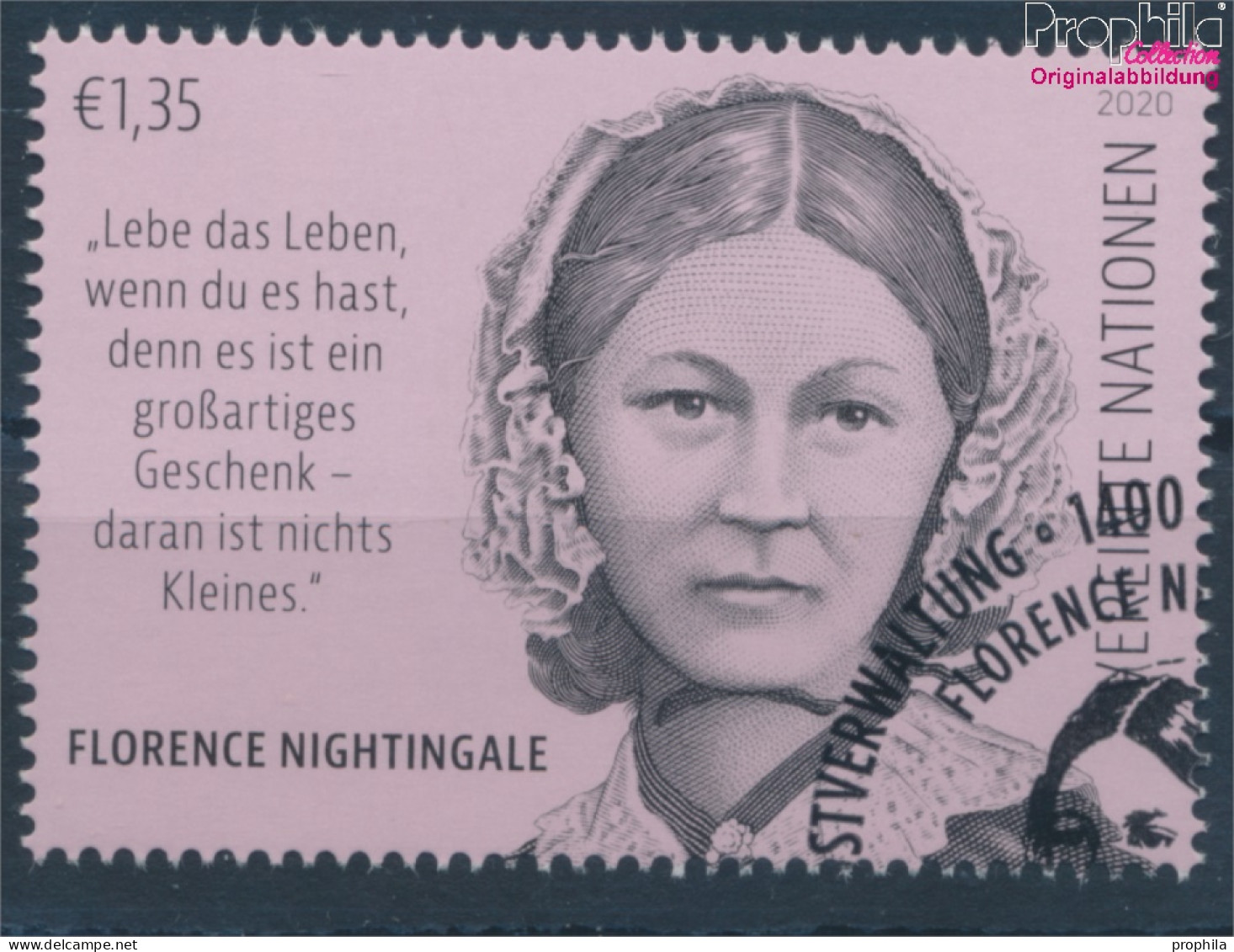 UNO - Wien 1086 (kompl.Ausg.) Gestempelt 2020 Florence Nightingale (10357195 - Usati