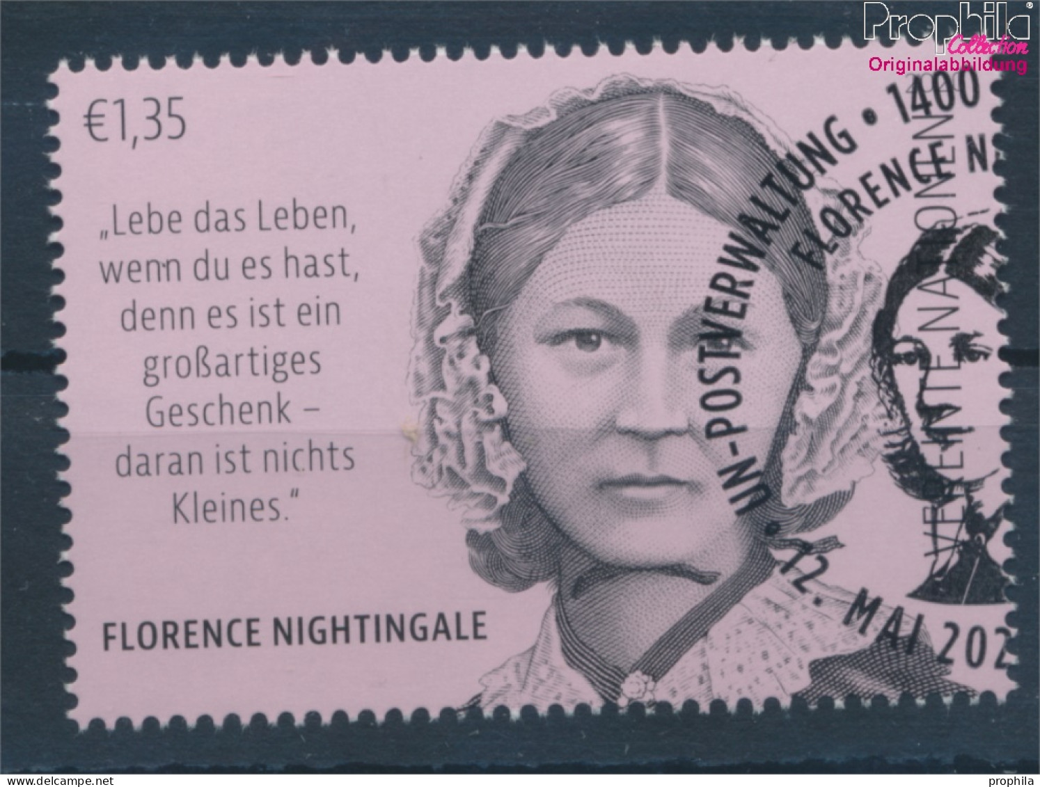 UNO - Wien 1086 (kompl.Ausg.) Gestempelt 2020 Florence Nightingale (10357196 - Gebruikt