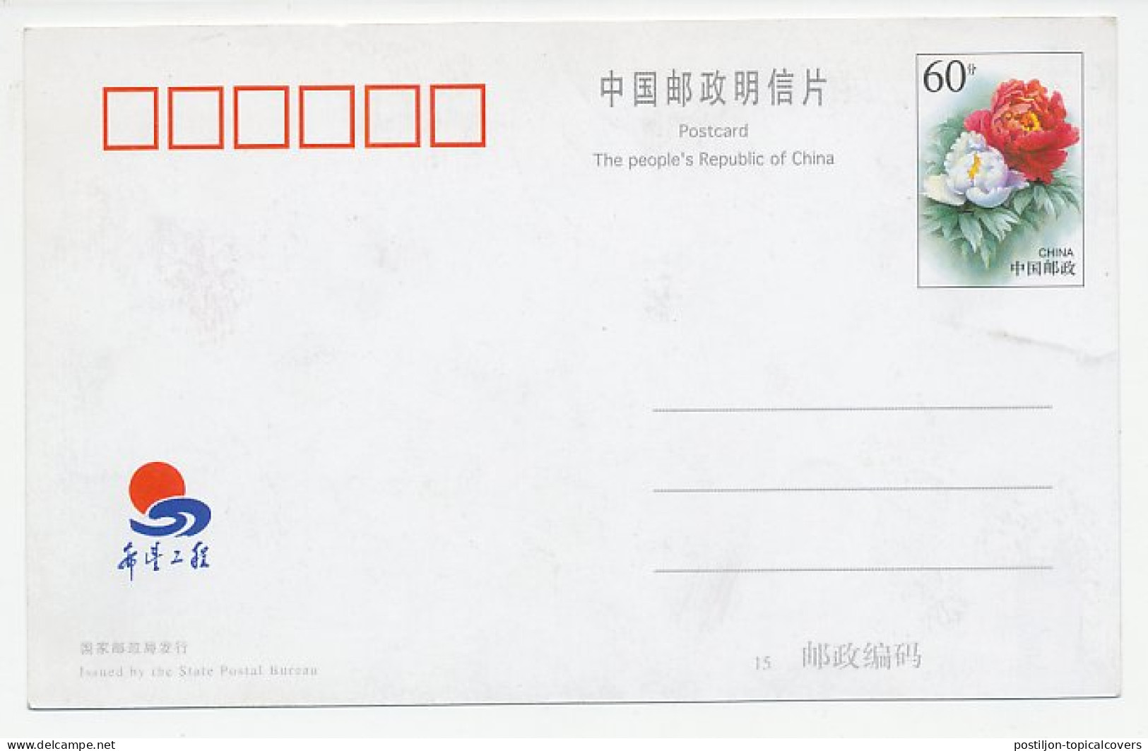 Postal Stationery China Dried River - Protection -  - Ohne Zuordnung