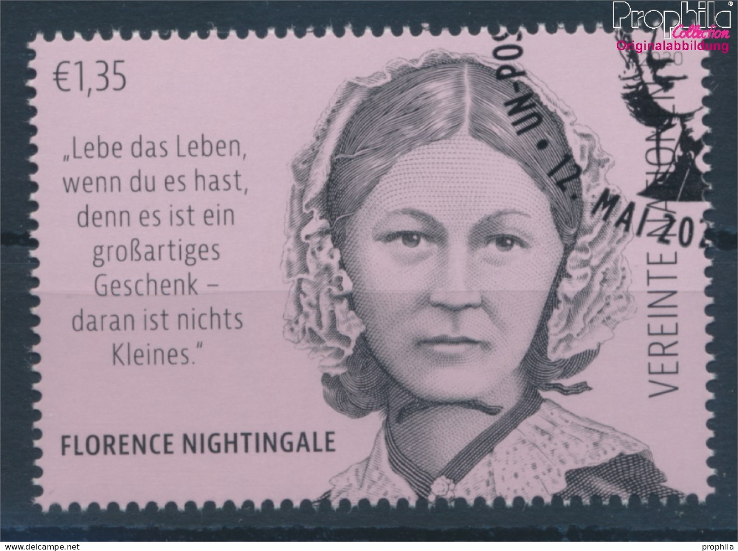 UNO - Wien 1086 (kompl.Ausg.) Gestempelt 2020 Florence Nightingale (10357197 - Gebruikt