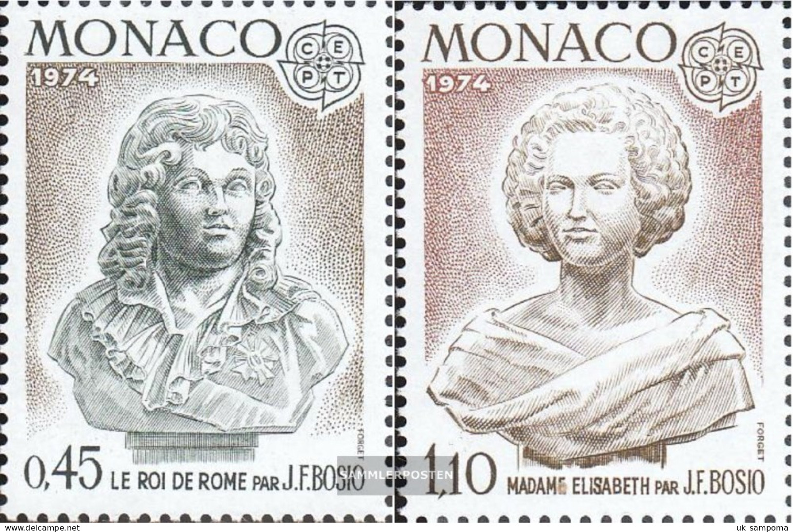 Monaco 1114-1115 (complete Issue) Unmounted Mint / Never Hinged 1974 Europe - Nuovi