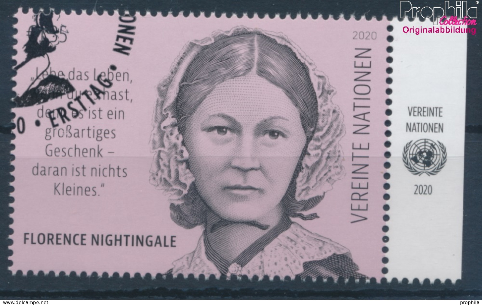 UNO - Wien 1086 (kompl.Ausg.) Gestempelt 2020 Florence Nightingale (10357202 - Usados