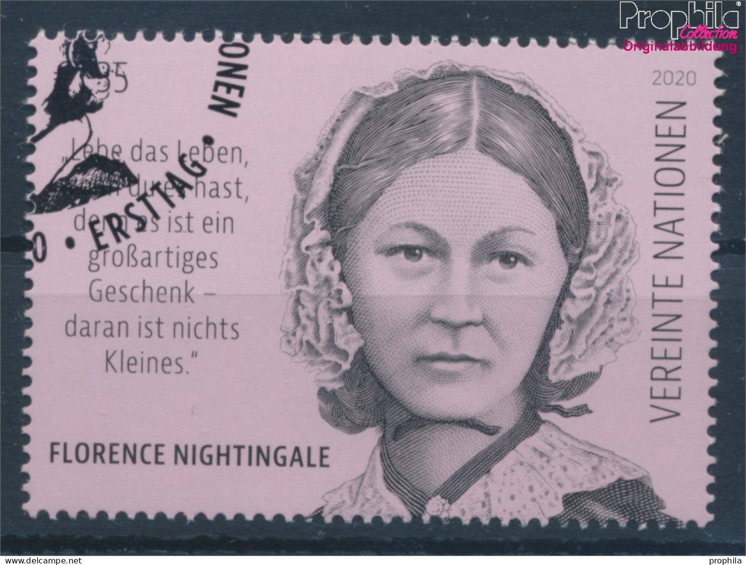 UNO - Wien 1086 (kompl.Ausg.) Gestempelt 2020 Florence Nightingale (10357204 - Gebruikt