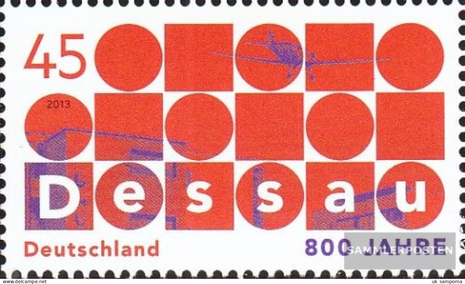 FRD (FR.Germany) 3019 (complete Issue) Unmounted Mint / Never Hinged 2013 800 Years Dessau - Nuovi