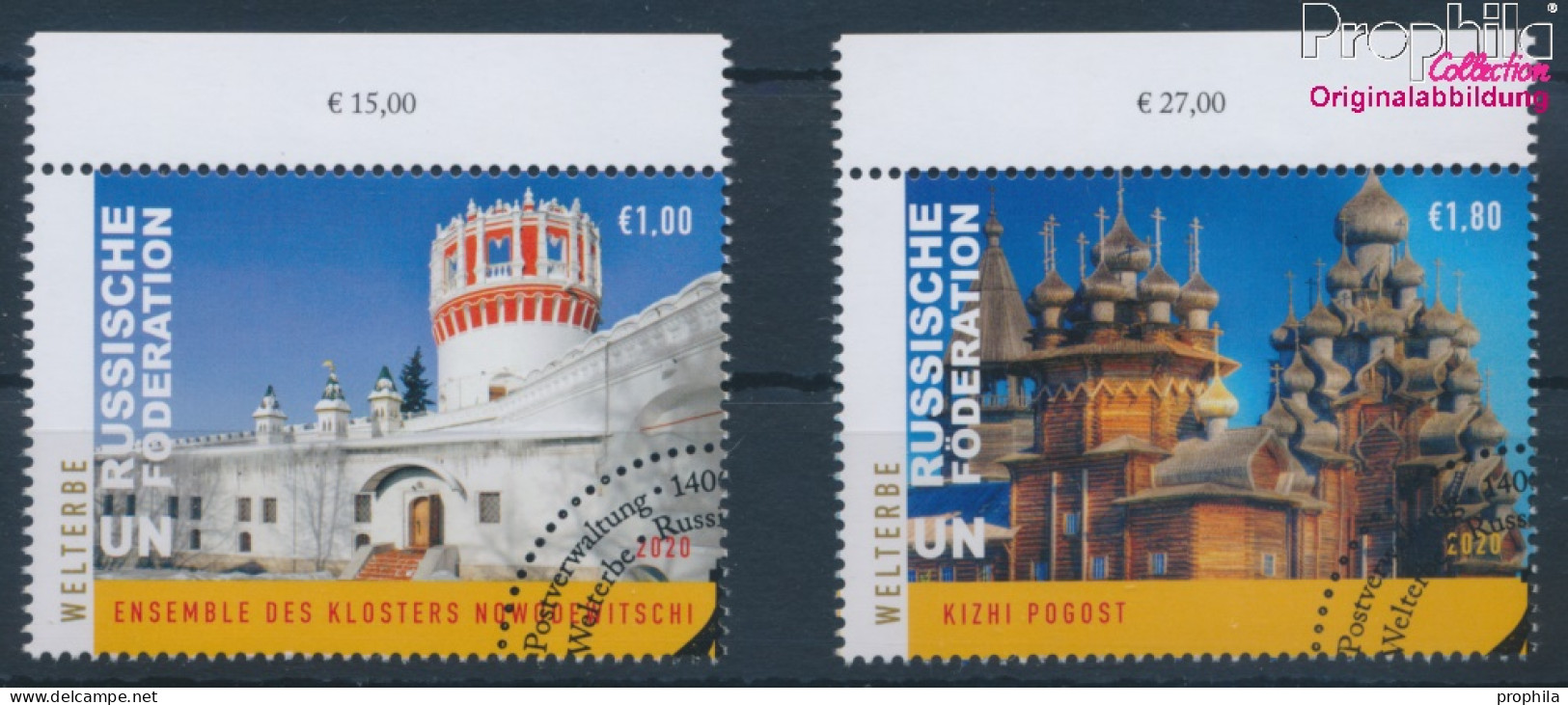 UNO - Wien 1089-1090 (kompl.Ausg.) Gestempelt 2020 Russische Föderation (10357166 - Usados