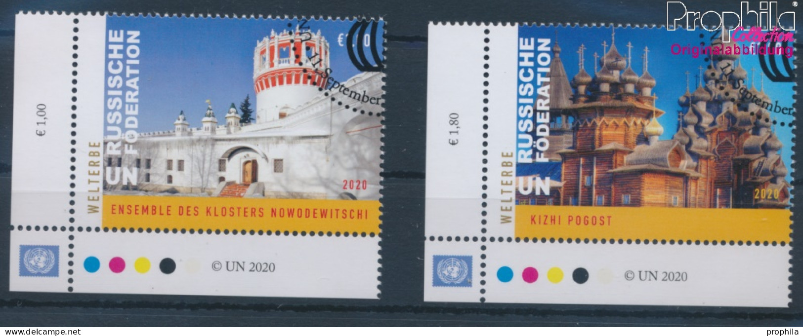 UNO - Wien 1089-1090 (kompl.Ausg.) Gestempelt 2020 Russische Föderation (10357168 - Used Stamps