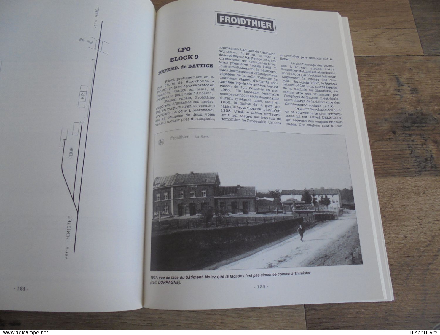 LES CHEMINS DE FER DU PAYS D' HERVE Régionalisme L 38 Moresnet Chaineux Plombières Battice Gemmenich Calamine Micheroux