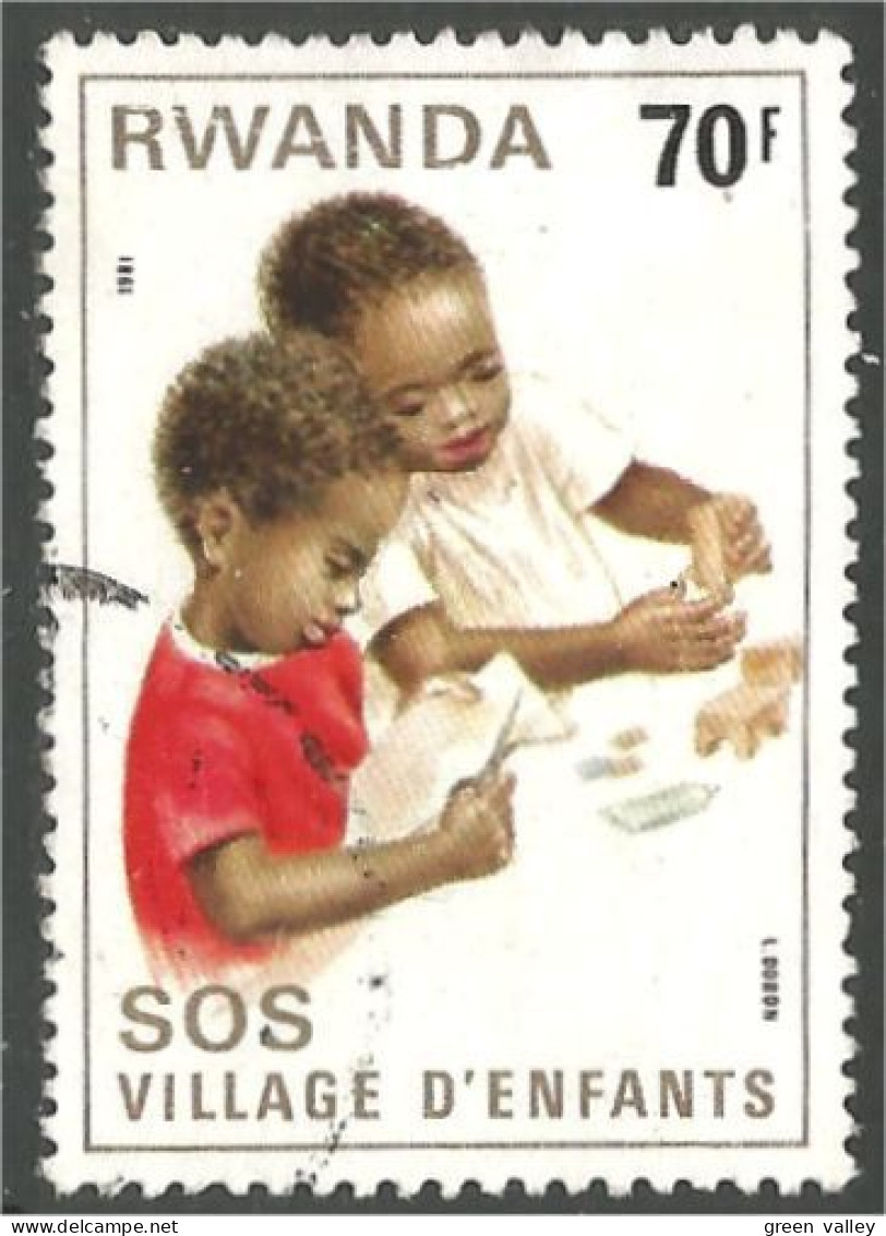 777 Rwanda Children Village Enfants C(RWA-160) - Unused Stamps