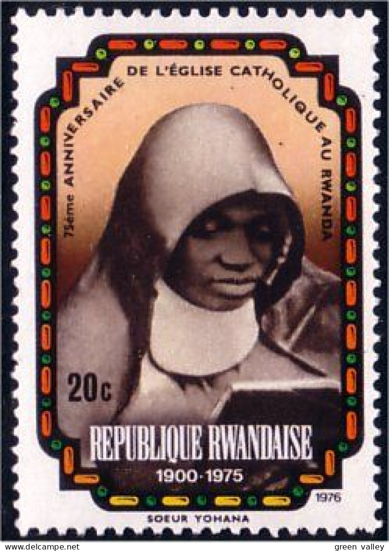 777 Rwanda Soeur Yohana MNH ** Neuf SC (RWA-119c) - Beroemde Vrouwen