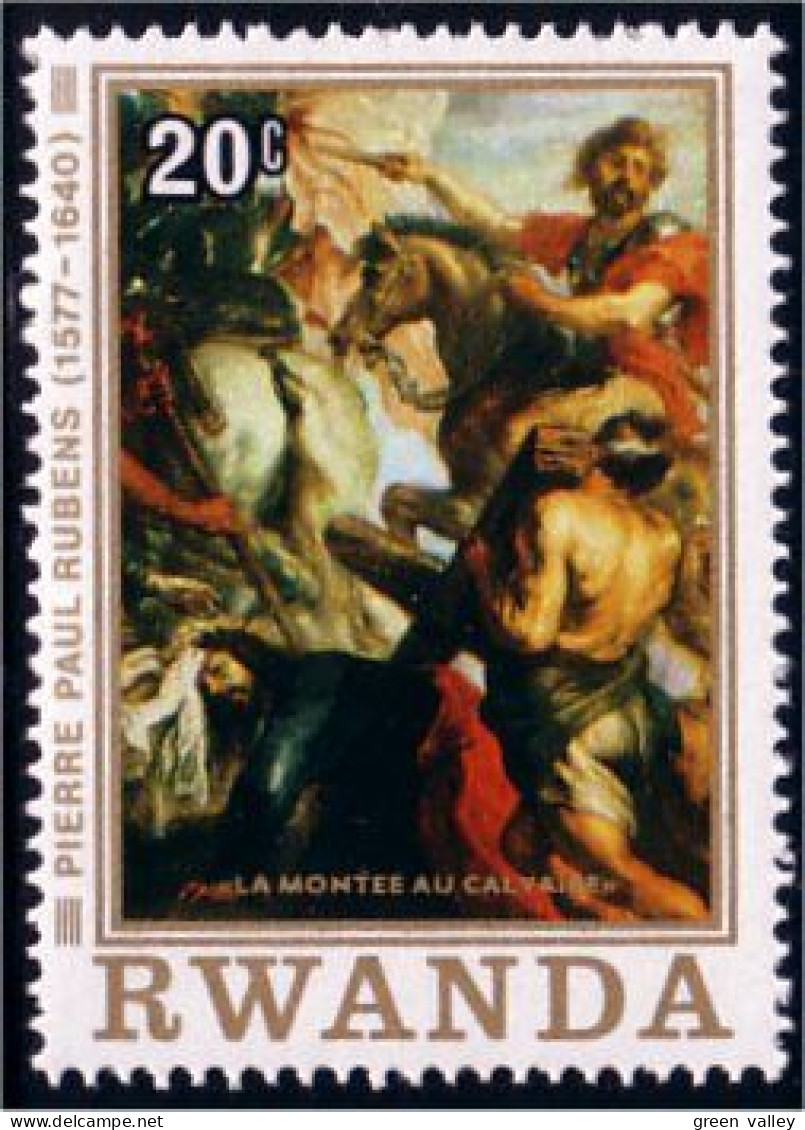 777 Rwanda Calvaire Rubens MNH ** Neuf SC (RWA-117b) - Rubens