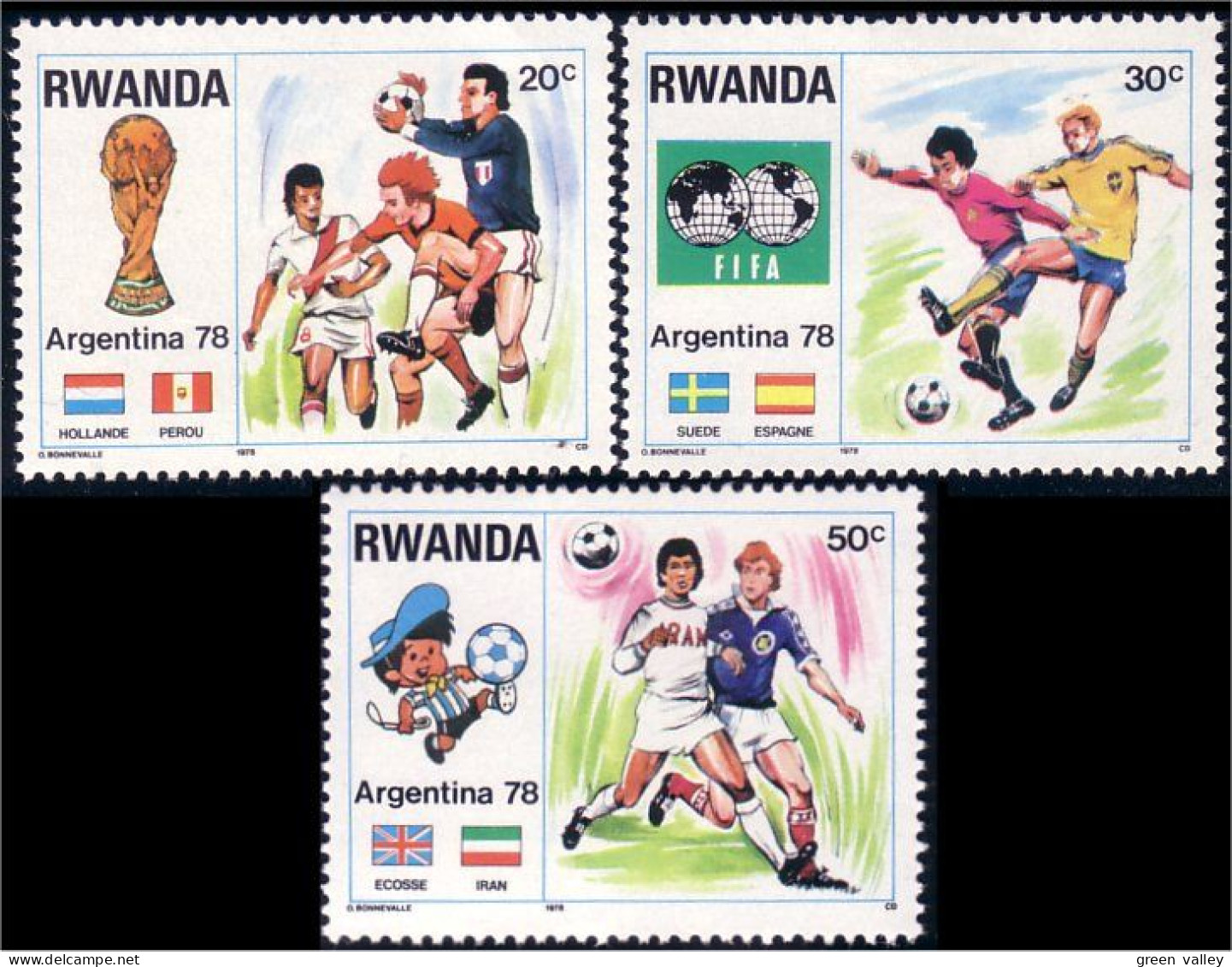 777 Rwanda Football MH * Neuf (RWA-51) - Other & Unclassified