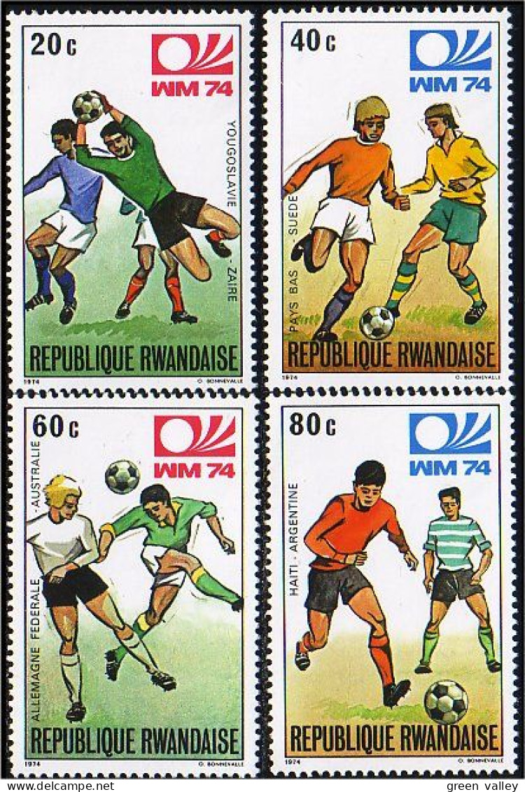 777 Rwanda Coupe Du Monde Football WM74 Soccer World Cup MNH ** Neuf SC (RWA-6) - Other & Unclassified