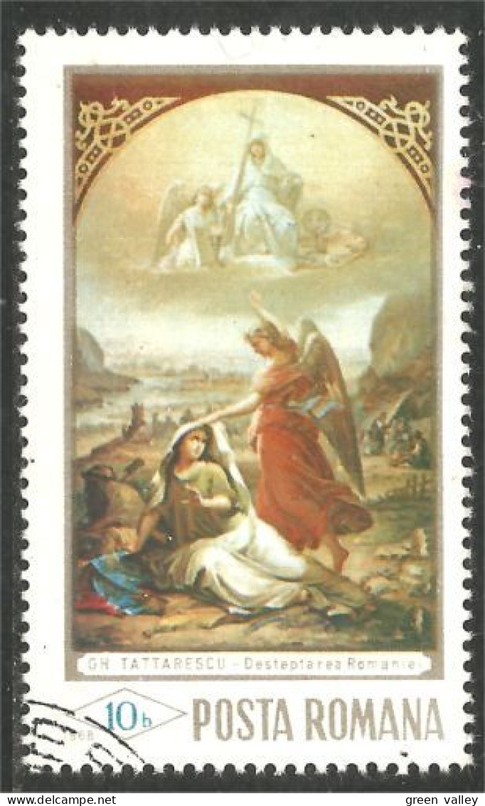 766 Roumanie Tableaux Tattarescu Paintings (ROU-367) - Andere & Zonder Classificatie