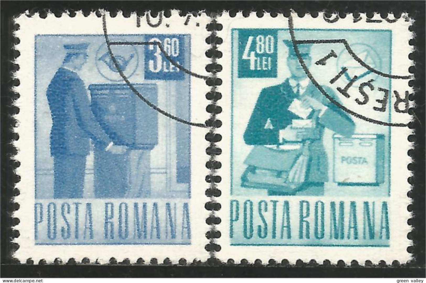 766 Roumanie Facteur Postier Postman Mailman (ROU-355) - Andere & Zonder Classificatie