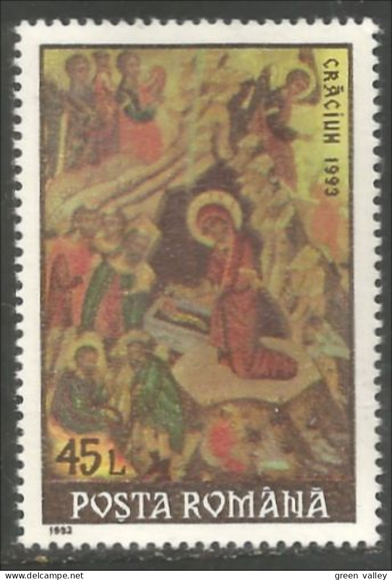 766 Roumanie Noel Christmas 1993 MNH ** Neuf SC (ROU-329) - Unused Stamps