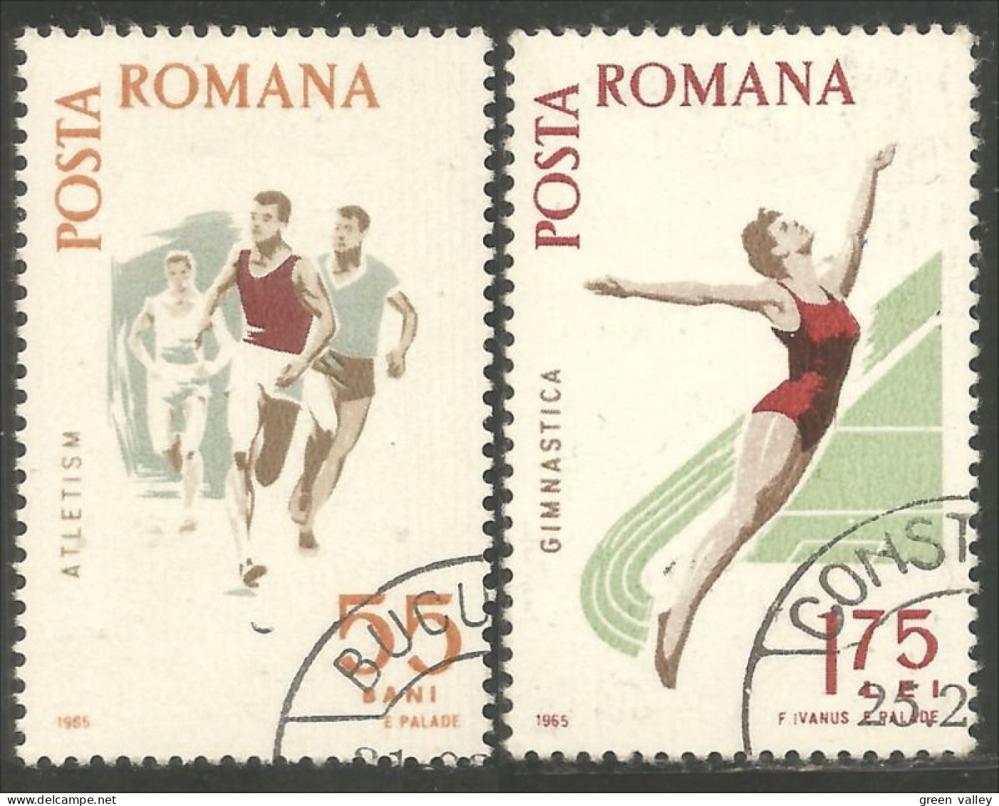 766 Roumanie Course Running Gymnastique Gymnastic (ROU-339) - Other & Unclassified