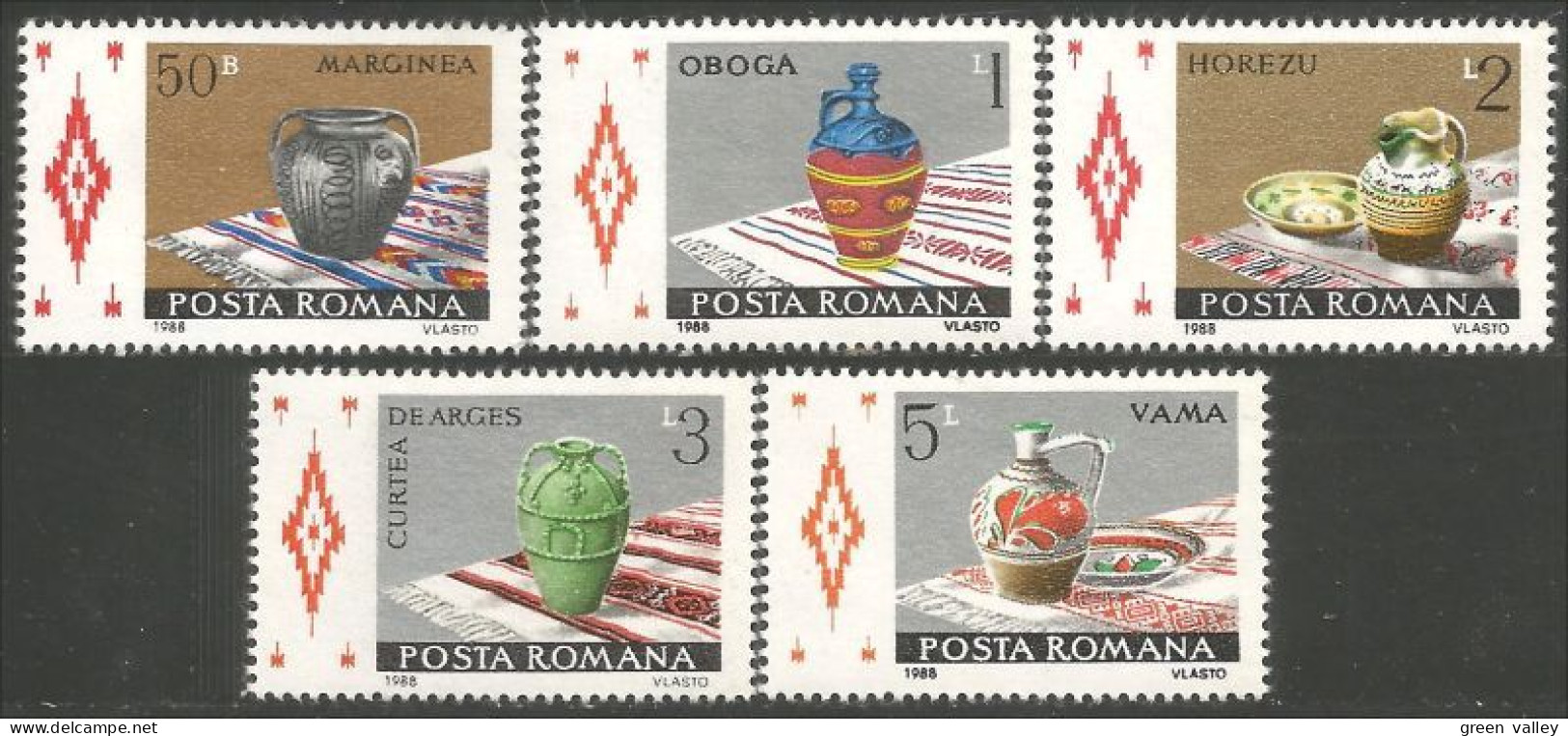 766 Roumanie Pottterie Pottery MNH ** Neuf SC (ROU-317) - Unused Stamps