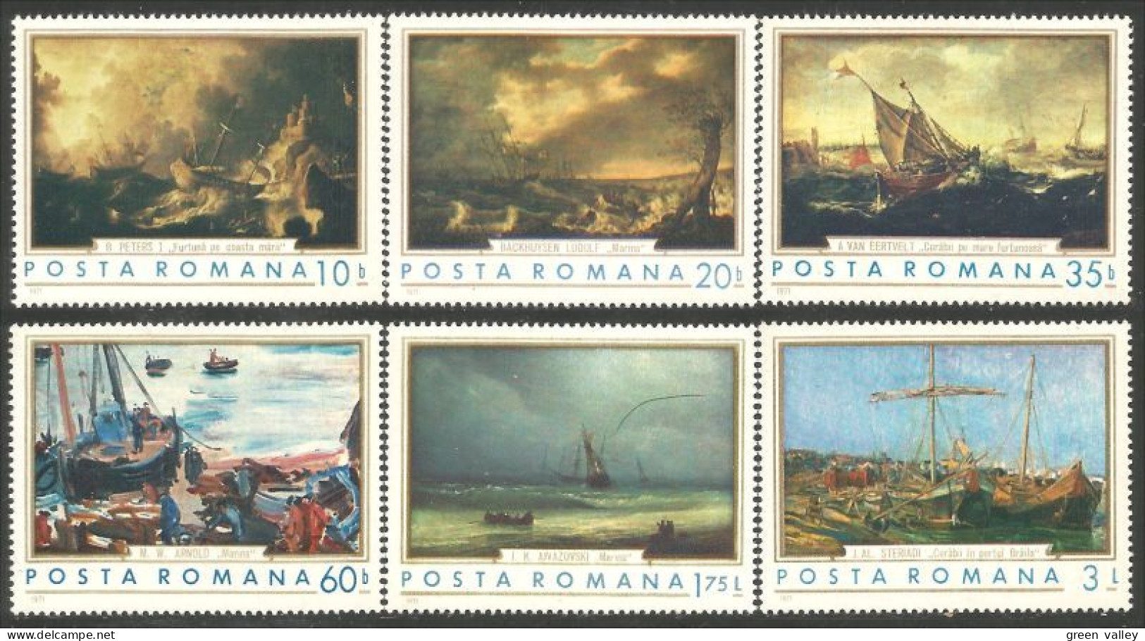 766 Roumanie Bateaux Ships Boat Schiffe Barca MNH ** Neuf SC (ROU-314) - Ships