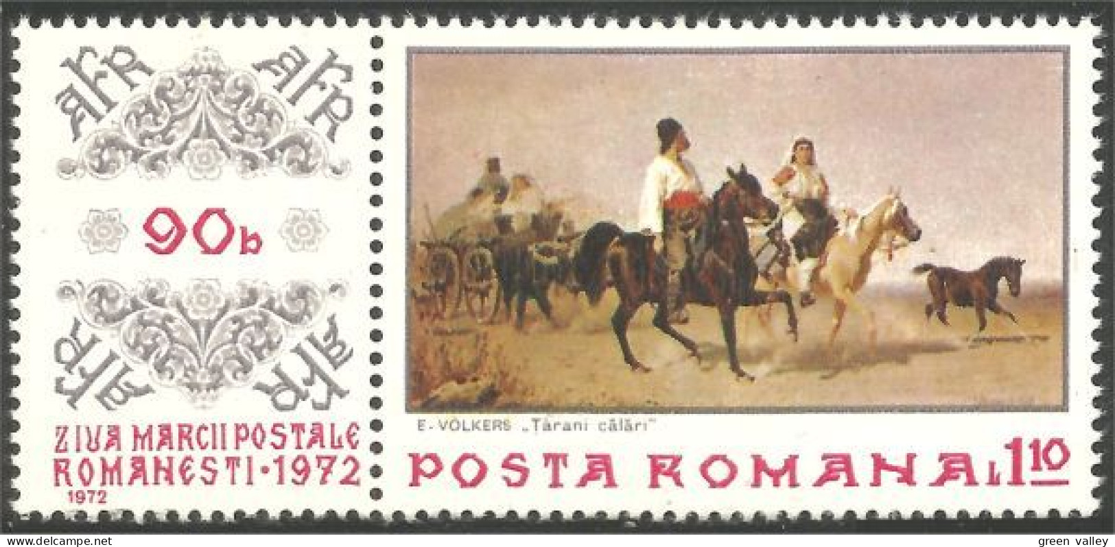 766 Roumanie Gitans Traveling Gypsies MNH ** Neuf SC (ROU-224) - Autres & Non Classés