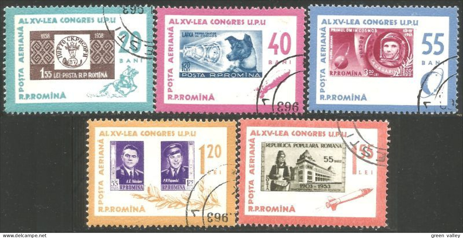 766 Roumanie Stamp Centenary Timbre UPU Vienne (ROU-216) - U.P.U.