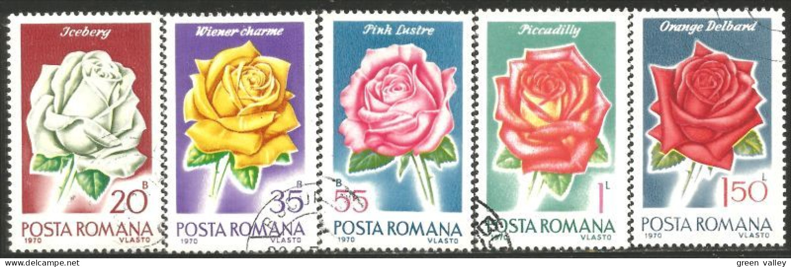 766 Roumanie Roses (ROU-202) - Rosas