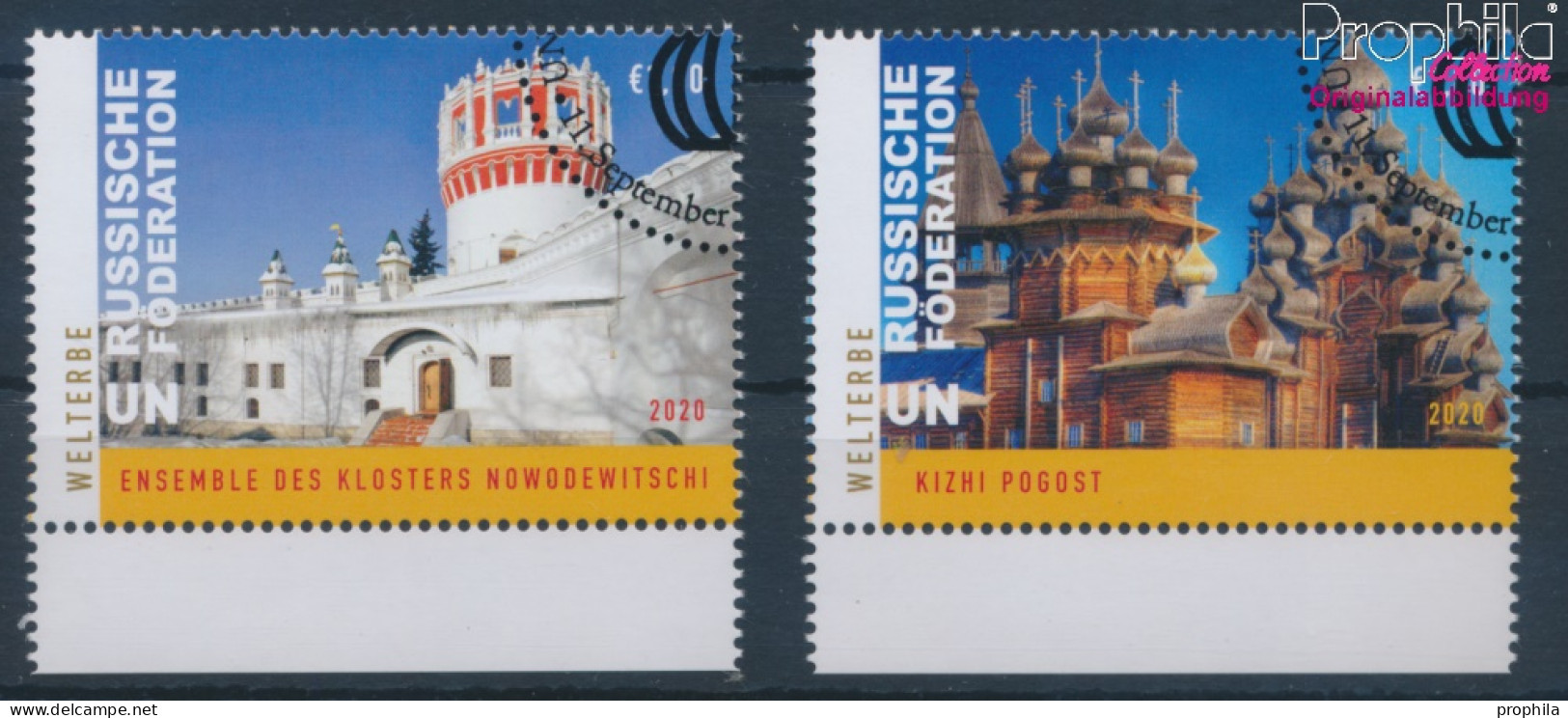 UNO - Wien 1089-1090 (kompl.Ausg.) Gestempelt 2020 Russische Föderation (10357170 - Gebraucht