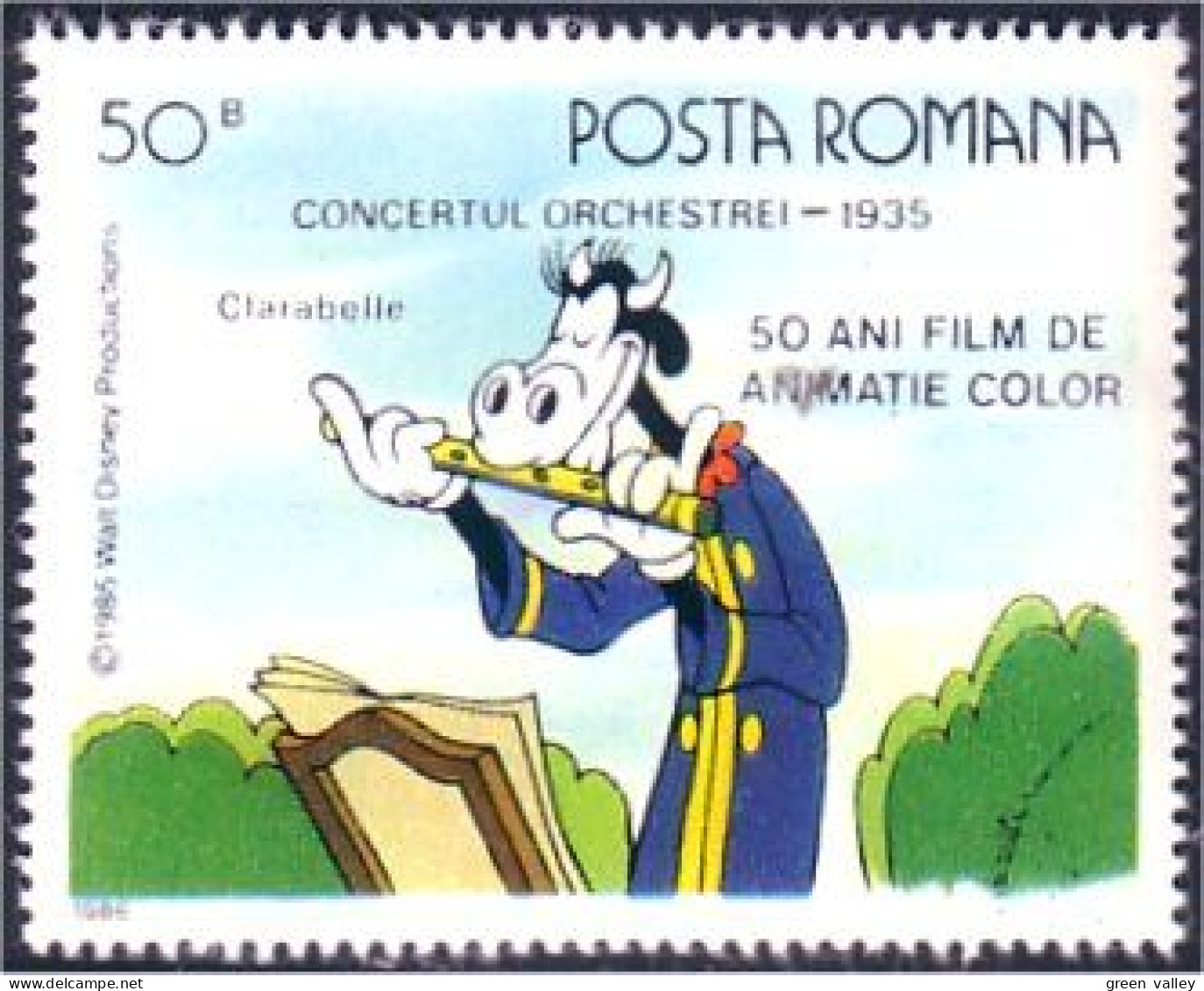 766 Roumanie Disney Clarabelle Flute (ROU-60) - Muziek