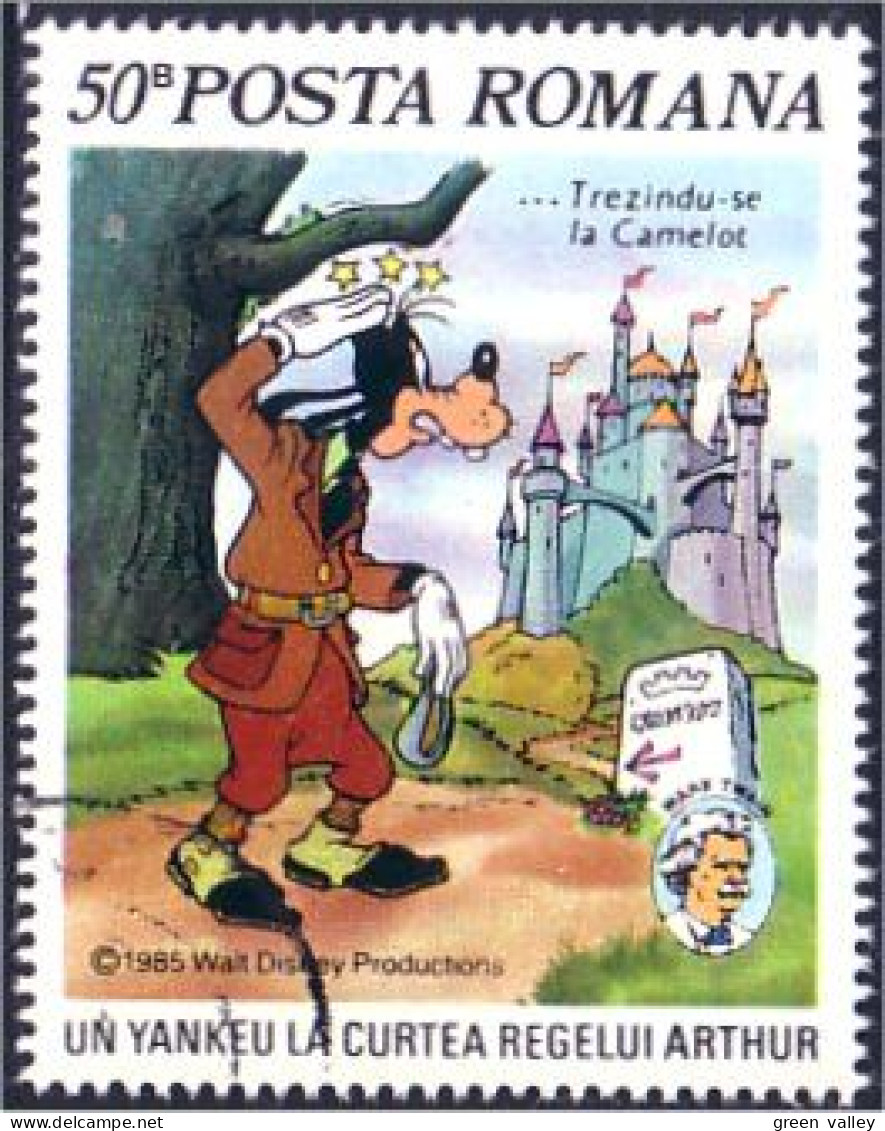 766 Roumanie Disney Mark Twain (ROU-46) - Ecrivains