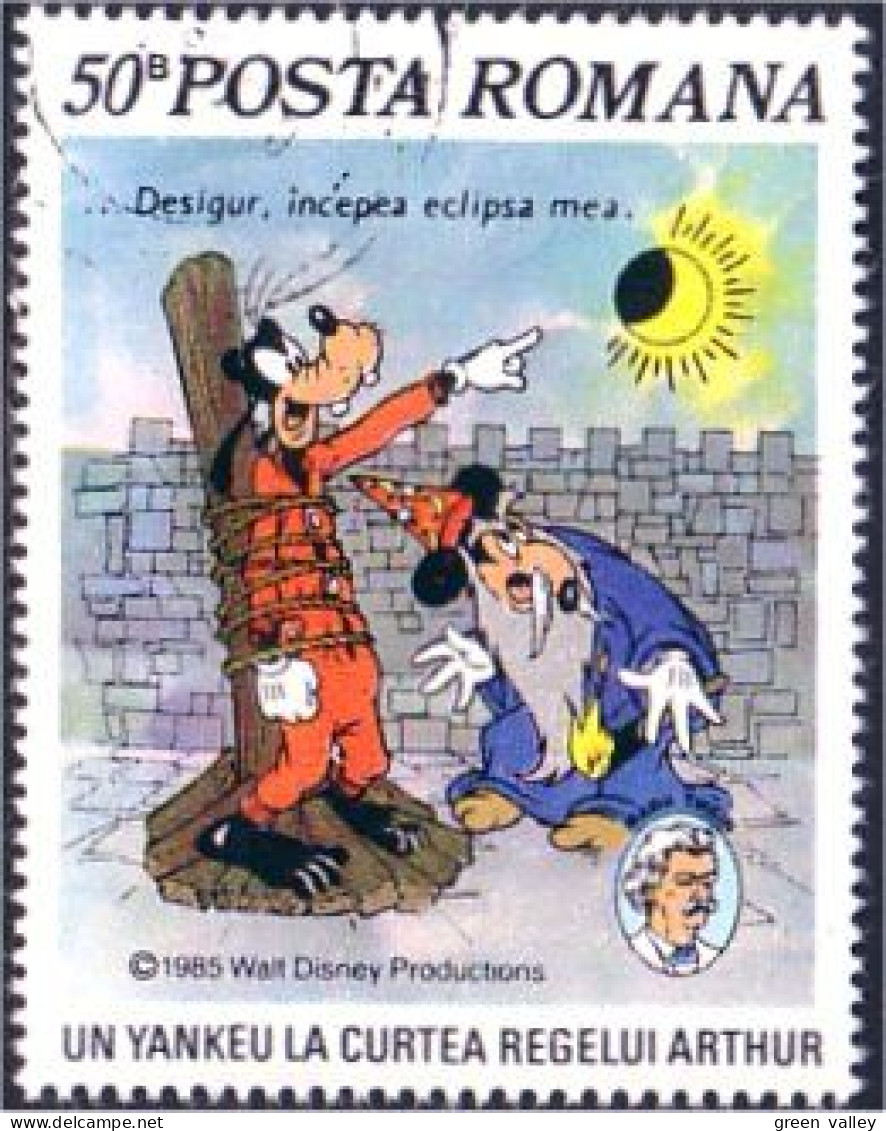 766 Roumanie Disney Eclipse Soleil Sun Solar (ROU-41) - Astronomie