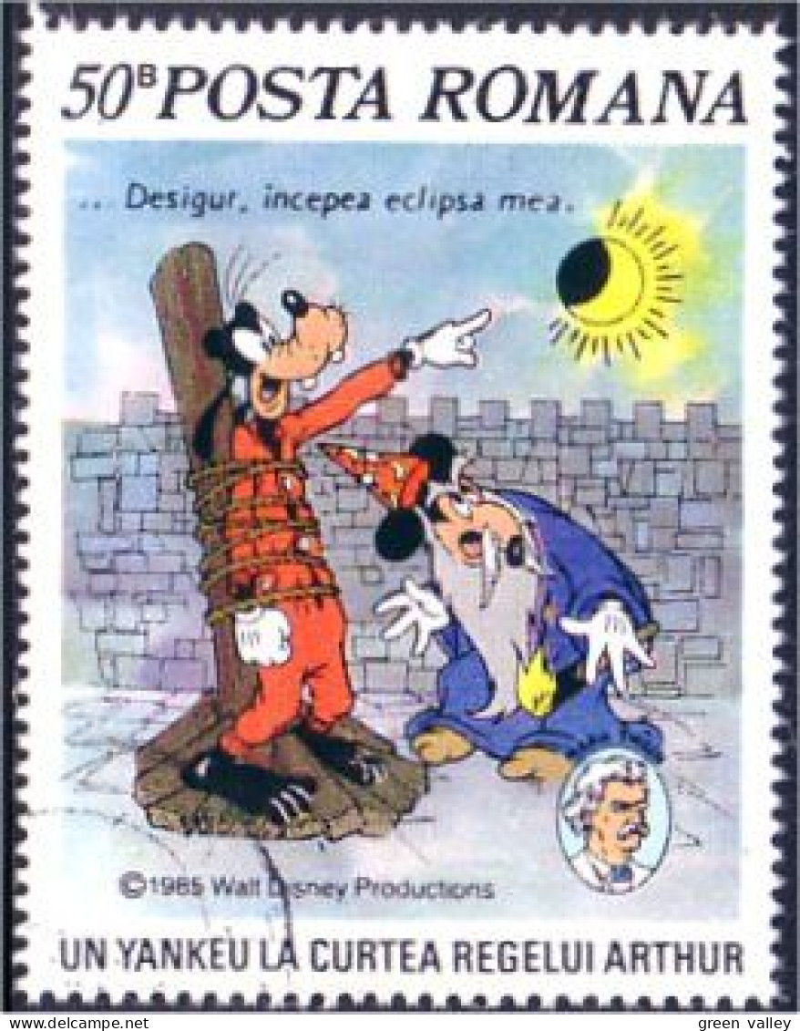 766 Roumanie Disney Mark Twain Astrologue (ROU-39) - Ecrivains