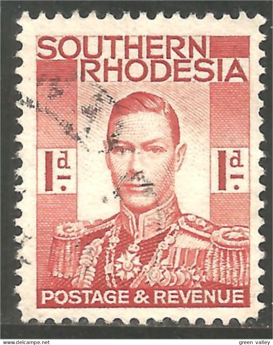 762 Southern Rhodesia George VI 1/2d (RHS-26c) - Other & Unclassified