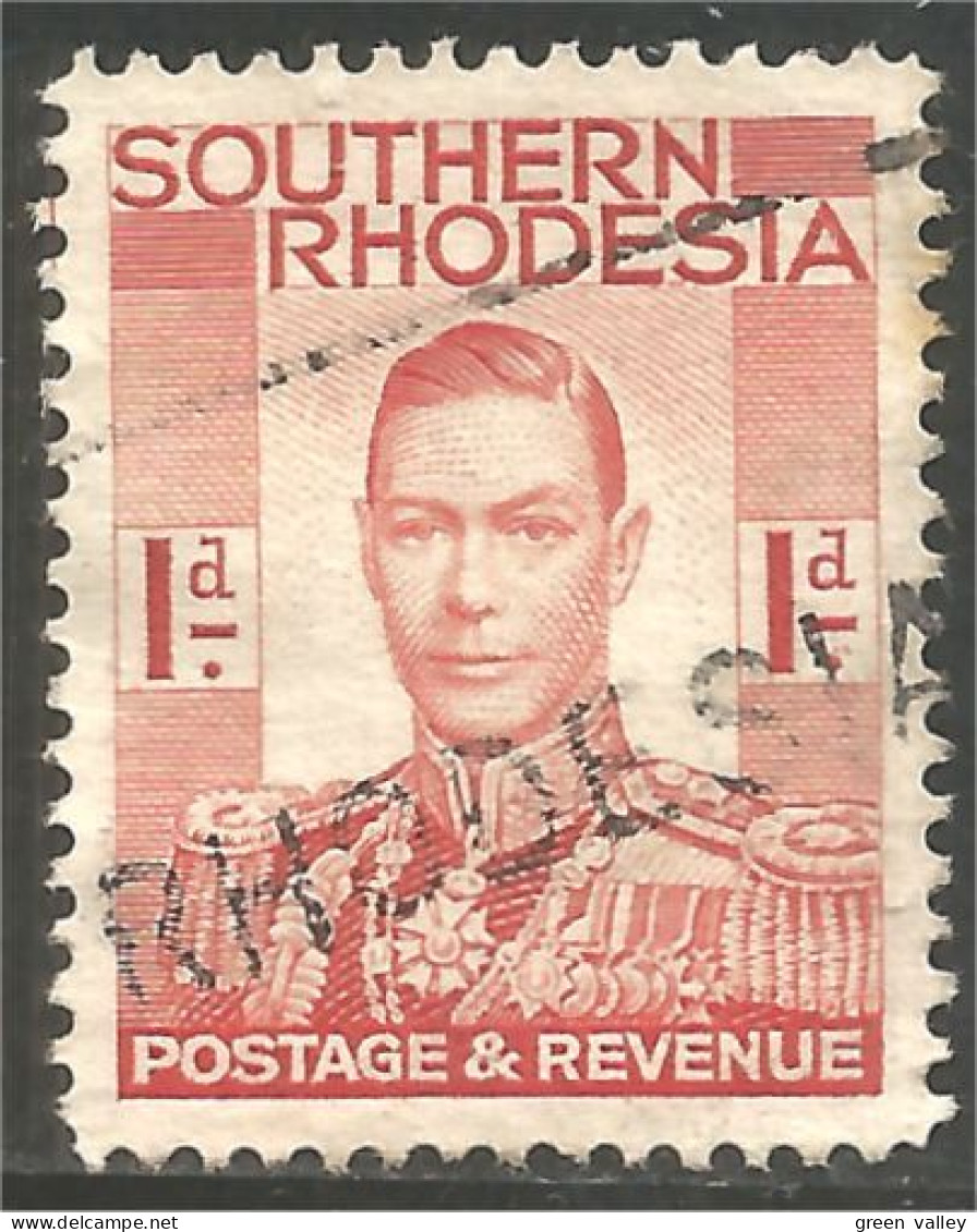 762 Southern Rhodesia George VI 1/2d (RHS-26b) - Rodesia Del Sur (...-1964)