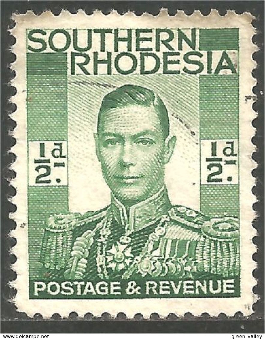 762 Southern Rhodesia George VI 1d (RHS-27) - Königshäuser, Adel