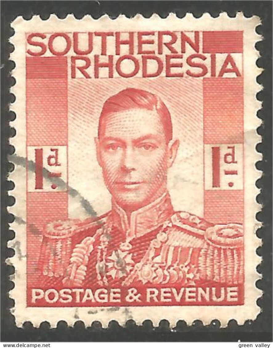 762 Southern Rhodesia George VI 1/2d (RHS-26a) - Rodesia Del Sur (...-1964)