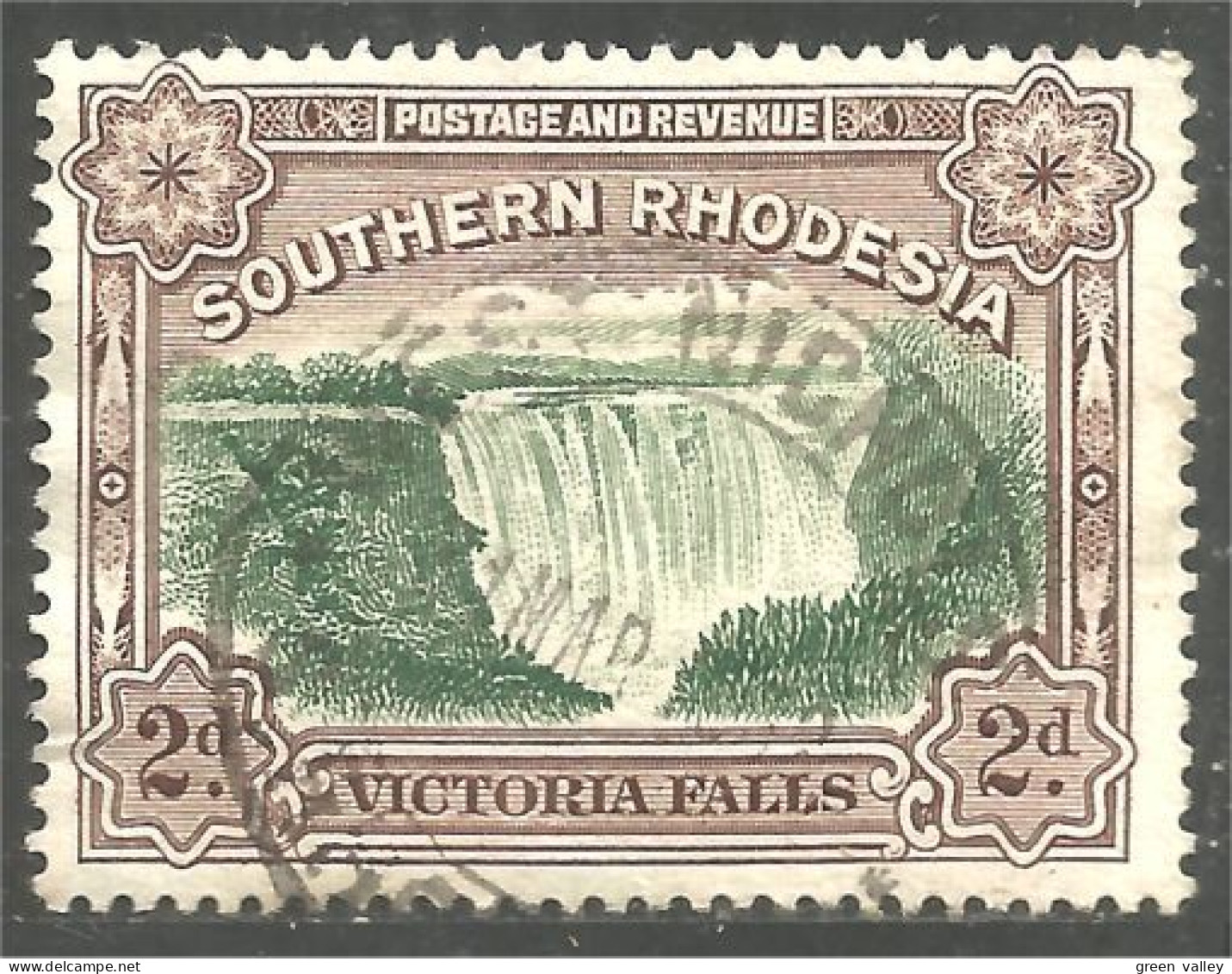 762 Southern Rhodesia 1935 Chutes Victoria Falls (RHS-24a) - Rhodésie Du Sud (...-1964)