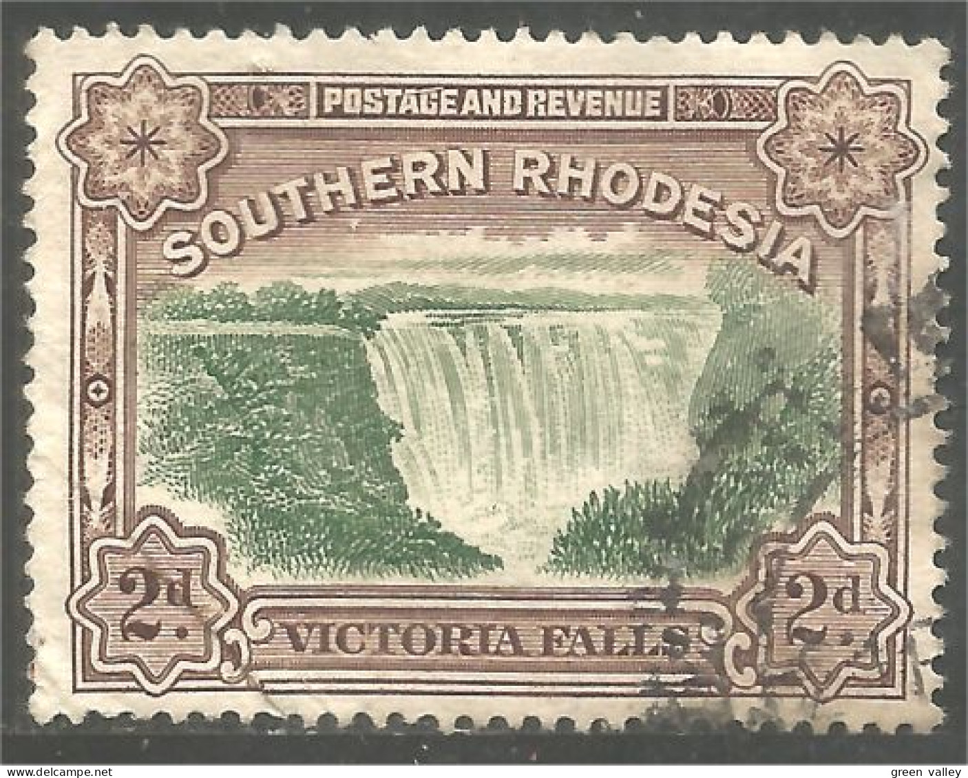 762 Southern Rhodesia 1935 Chutes Victoria Falls (RHS-24d) - Other & Unclassified