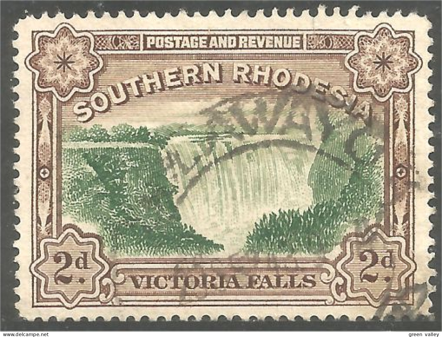 762 Southern Rhodesia 1935 Chutes Victoria Falls (RHS-24e) - Other & Unclassified