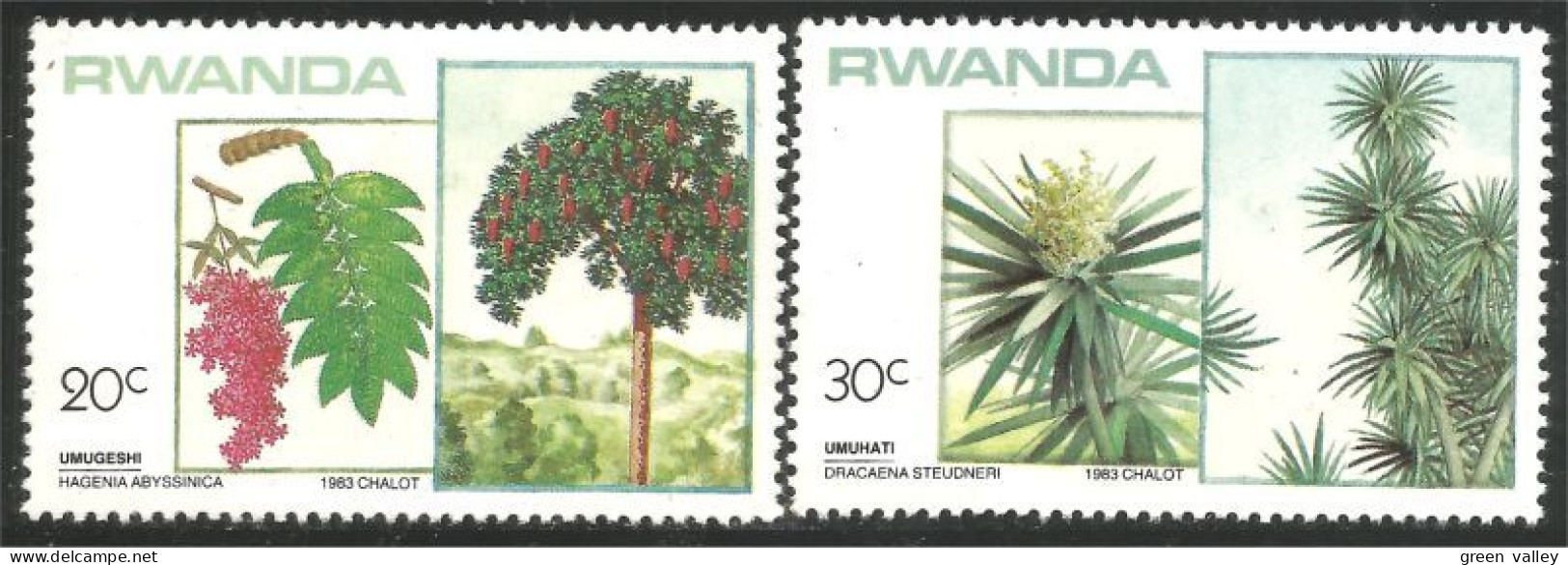 777 Rwanda Arbre Tree Baum MNH ** Neuf SC (RWA-264) - Bäume