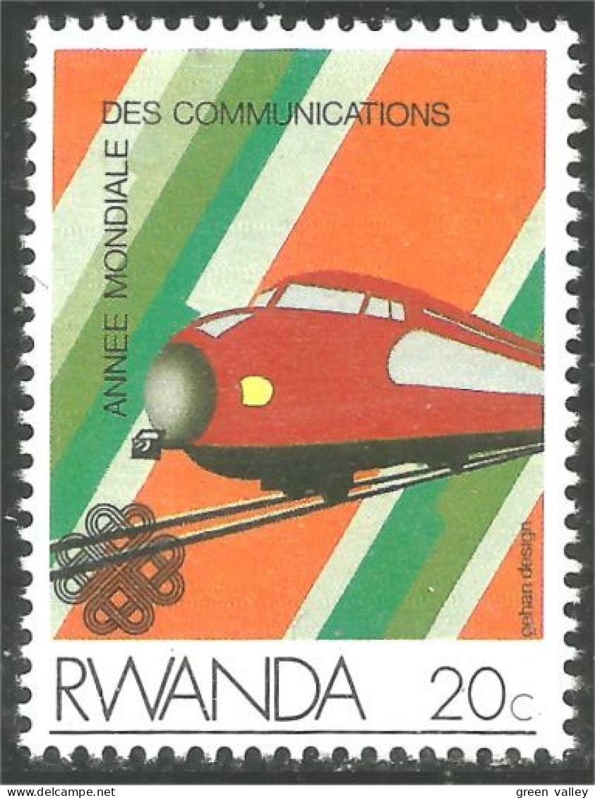 777 Rwanda Railways Train Locomotive Zug Treno MNH ** Neuf SC (RWA-250) - Trains